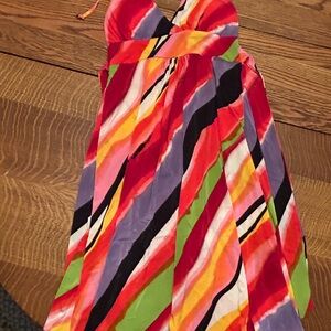 Cristinalove Colorful Striped Dress